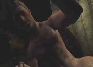 Some monster fucks a kinky dude in a taboo vid