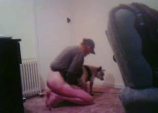 Ultra-kinky zoophile assaults his doggo