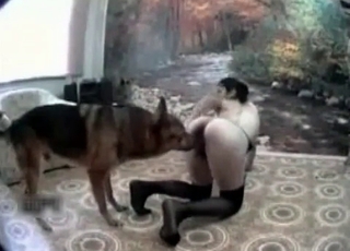 Naughtiest mutt and skinny slim zoophile