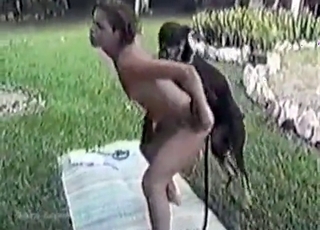 Excellent doggy pulverized her pussy so rock-hard
