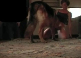 Close up flick where a filthy mutt gets banged