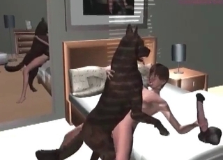 3 dimensional hound and innocent zoophile
