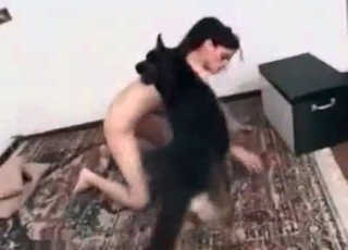 Perfectly hot nymph in impressive mutt bestiality