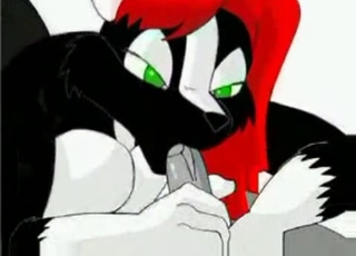 Awesome-looking amateur zoophilia cartoon with dogs