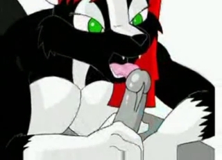 Awesome-looking amateur zoophilia cartoon with dogs