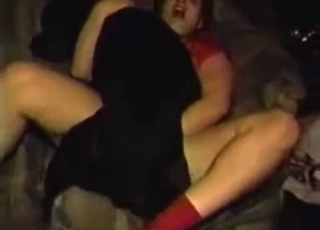 Young hottie hardly fucked by doberman