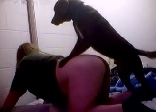 Horny black mutt is banging the living shit out of a youthfull tramp