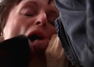 Doggy received a very sweet and deep blowjob