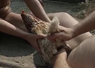 Small young puppy roughly fucked by a brutal fucker