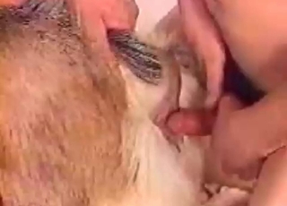 Amazing dog in muddy as fuck zoophilia XXX