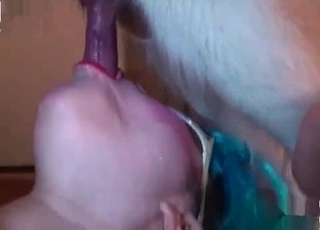 Amazing amateur dog porn looks so sweet