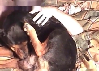 Stud drills his horny dog sideways