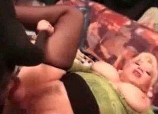 Doggy is poking with a big-tit mega-slut