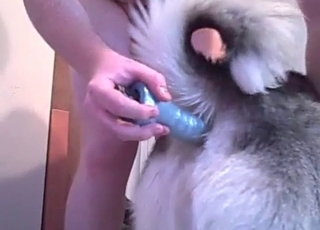 Stimulating cock-squeezing arsehole of a sexy rear end